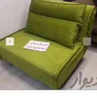 مبل تخت خواب شو یک نفره|مبلمان خانگی و میز عسلی|قم, شاه ابراهیم|دیوار