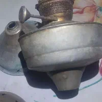 چراغ نفتی فیتیله ای دوعدد|کلکسیون اشیاء عتیقه|چابکسر, |دیوار