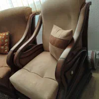 مبل راحتی هشت نفره با میز و عسلی|مبلمان خانگی و میز عسلی|شاهین‌شهر, عطار|دیوار