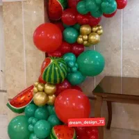 بادکنک آرایی شب چله|خدمات پذیرایی، مراسم|کرمانشاه, |دیوار