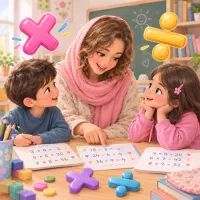 ضرب/تقسیم/ریاضی در ۷ جلسه(ویژه‌ی کلاس سوم و چهارم)