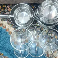 (سرویس قابلمه 12 پارچه مدل کرکماز جنس اصلی)|ظروف پخت‌وپز|جیرفت, |دیوار