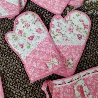 سرویس دمکنی یا آشپزخانه عروس|سفره، حوله، دستمال آشپزخانه|مشهد, خواجه ربیع|دیوار