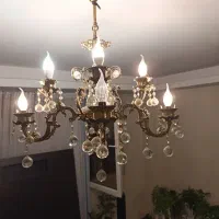 لوستر برنجی|لوستر و چراغ آویز|کرج, کیانمهر|دیوار