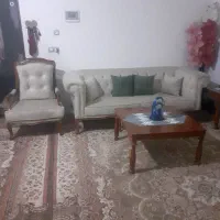 مبل فرانسوی پشت حصیری