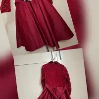 پیراهن شلوار لی دخترانه