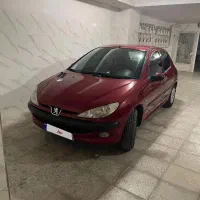 ماشین ۲۰۶ قرمز تیپ ۳سال ۹۱