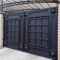درب ریلی باغی696پارکینگی ویلایی حیاطی232فرفوژه چدن