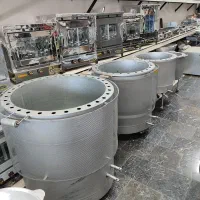 تنور گازی یخچالی پنج شعله