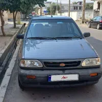پراید ۸۷ بی رنگ شاسی پلمب