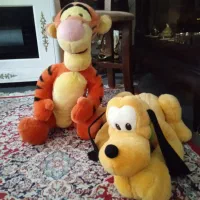 عروسک خارجی دیزنی سگ و پلنگ