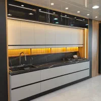 کابینت نئوکلاسیک هایگلاس ام دی اف کمد