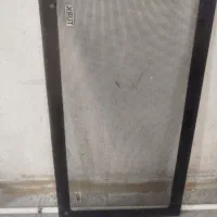 شیشه سه بعدی پشت اجاق روگازی