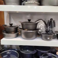 فروش ویژه قابلمه در همه مدل چدن گرانیتی . تفلون ..|ظروف پخت‌وپز|قم, نیروگاه|دیوار