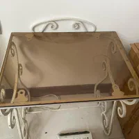 تخت فرفوژر و میز عسلی فرفوژر|تخت و سرویس خواب|شیراز, کوزه گری|دیوار