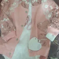 لباس دخترانه سه تیکه سایز دو نو|لباس|گلپایگان, |دیوار