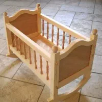 گهواره چوبی