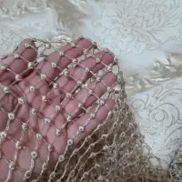 پرده دانتل ترک طلایی بژ|پرده، رانر، رومیزی|تهران, دولاب|دیوار
