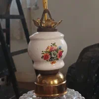 لوستر تک شاخه سرامیکی قدیمی