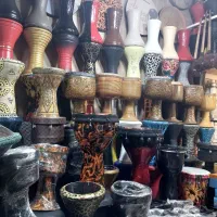 تمپو پژواک ضرب ست داربوکا جیمبی تمبک پایه آموزش|درام و پرکاشن|مشهد, ایثار|دیوار