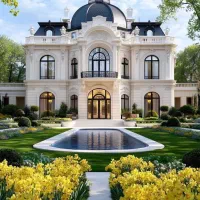 طراحی محوطه و اجرا و تولیدی گل شرکت سبز اندیش شمال