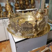 gtd  برنج منقل samovar برنجی سماور fcjoic