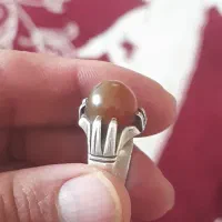 انگشتر عقیق و یاقوت|جواهرات|خمینی‌شهر, |دیوار