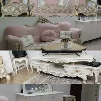 مبل ۷ نفره-اینه کنسول-جلومبلی-میزتلویزیون