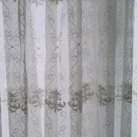 پرده پذیرایی فوق العاده زیبا ‌و‌ با کیفیت با آستر|پرده، رانر، رومیزی|کرج, اصفهانی‌ها|دیوار