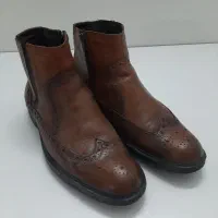 بوت چرم اصل اورجینال مردانه سایز۴۴