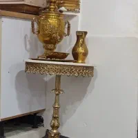 سماوربرنزی وپایه برنزی