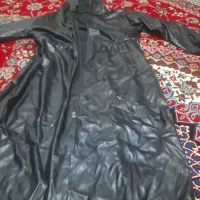 پالتو  مشکی چرم