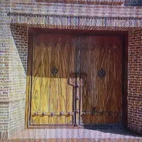 درب های سنتی چوبی و آهنی