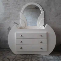 دراور چوبی با آینه مجزا