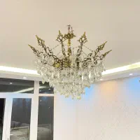 لوستر برنجی اصل|لوستر و چراغ آویز|اصفهان, شمس آباد|دیوار