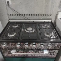 اجاق گاز طرح فر پنج شعله