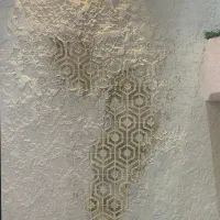 پتینه میکروسمنت نقاشی کالچه|خدمات پیشه و مهارت|گلپایگان, |دیوار