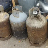 چن عدد کپسول پرسی و نیک گاز و ایران گاز همگی سالم|اجاق گاز و لوازم برقی پخت‌وپز|کرمانشاه, |دیوار