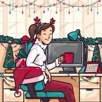 همکار خانم در کافی نت بلوارطاقبستان