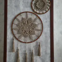 دیوار کوب ماندلا قلاب بافی نو