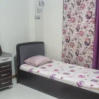 تخت خواب تابلو نقاشی|پرده، رانر، رومیزی|تهران, شهرک چیتگر|دیوار