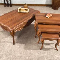 میز جلو مبلی کلاسیک کشودار
