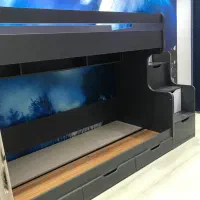 تختواب دو طبقه بزرگسال|تخت و سرویس خواب|تبریز, |دیوار