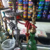 قلیون تمام کوروم استیل و برنجی|کوهنوردی و کمپینگ|تهران, تهرانپارس شرقی|دیوار