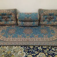 پشتی شاه نشین ترمه ۵ تیکه