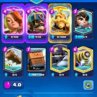 اکانت کلش رویاش طاق با اکانت کلش افکلنز