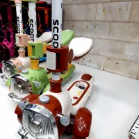 اسکوتر دومنظوره صندلی دار و موزیکال SCOOTER|دوچرخه، اسکیت، اسکوتر|تهران, خاک سفید|دیوار