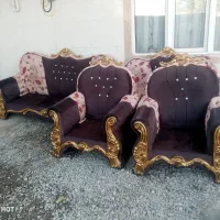 سلام مبل هفت نفره سالم وبدون پارگی|مبلمان خانگی و میز عسلی|روانسر, |دیوار