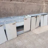 ۱۳ متر کابینت ام دی اف|آبچکان و نظمدهنده ظروف|تایباد, |دیوار