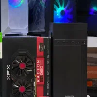 کیس گیمینگ نسل 10 گرافیک RX 580 با گارانتی